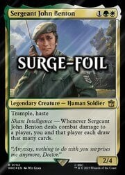 Sergeant John Benton · Surge Foil 762