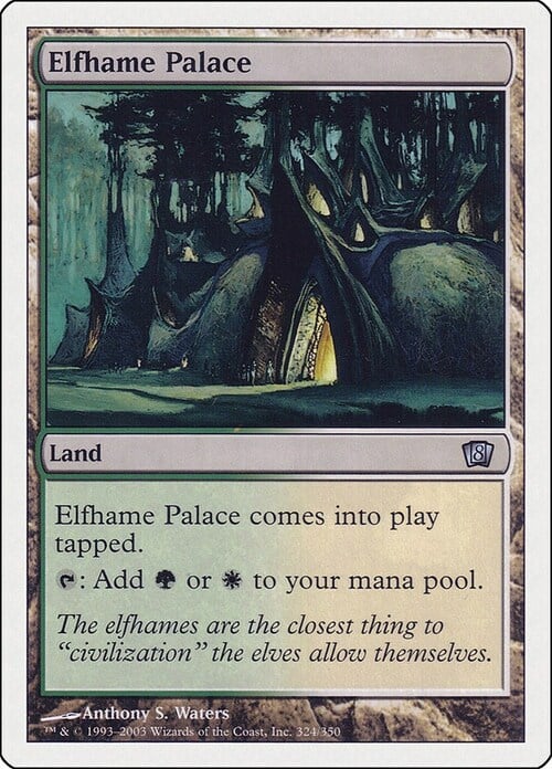 Elfhame Palace Card Front