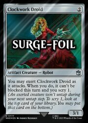 Clockwork Droid · Surge Foil 777
