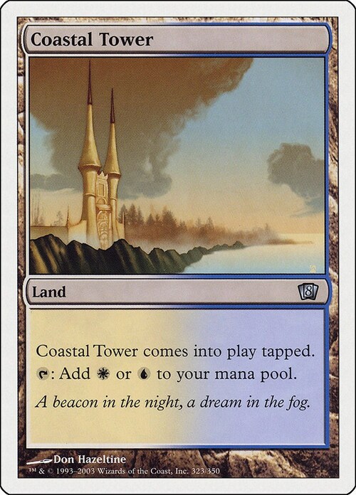 Coastal Tower Card Front