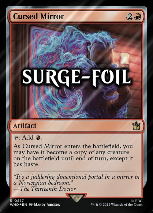 Cursed Mirror Card Front