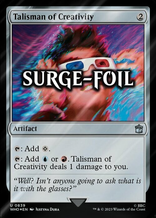 Talisman of Creativity Card Front