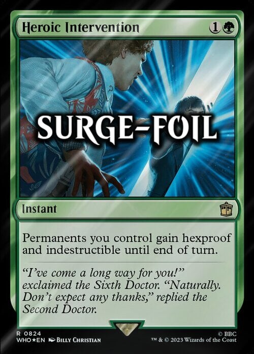 Heroic Intervention Card Front