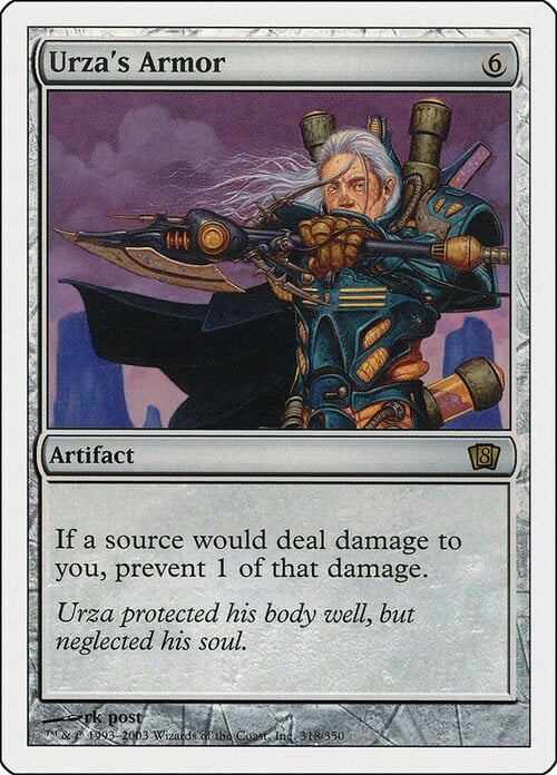 Urza's Armor Card Front