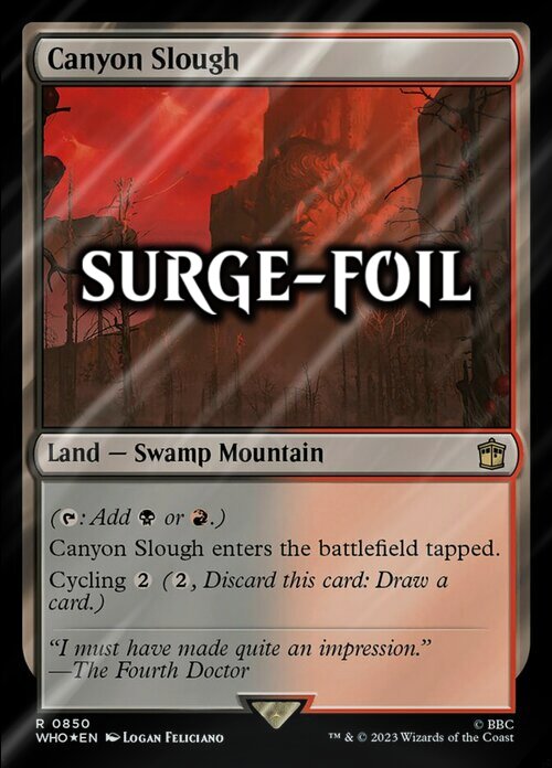 Canyon Slough Card Front