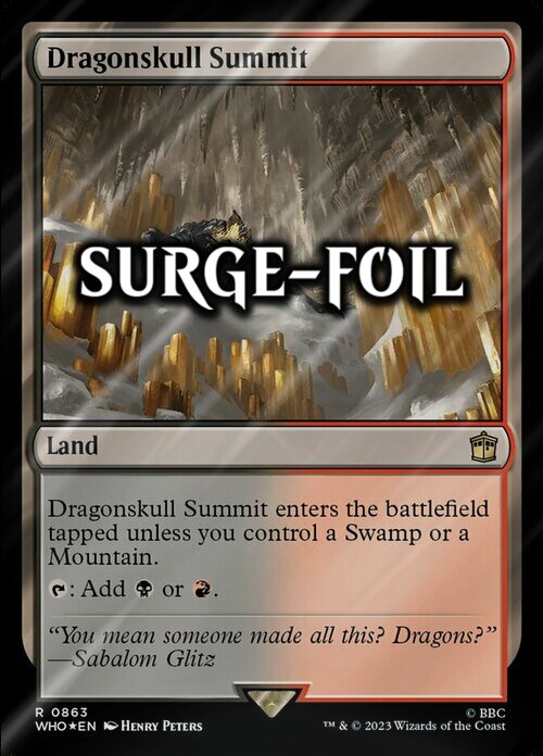 Dragonskull Summit Card Front