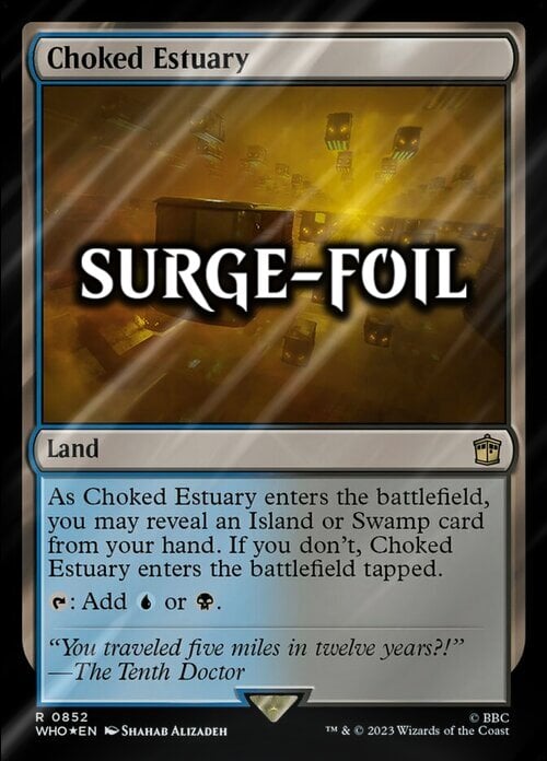 Choked Estuary Card Front