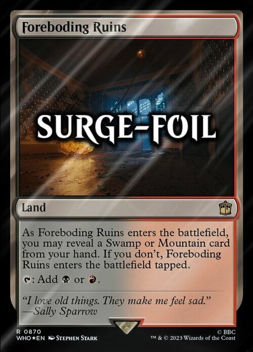 Foreboding Ruins Card Front
