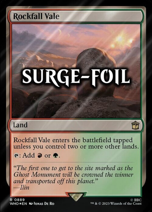Rockfall Vale Card Front