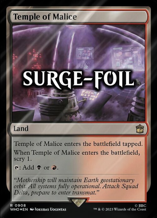 Temple of Malice Card Front