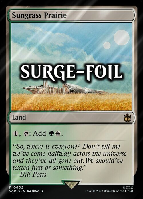 Sungrass Prairie Card Front