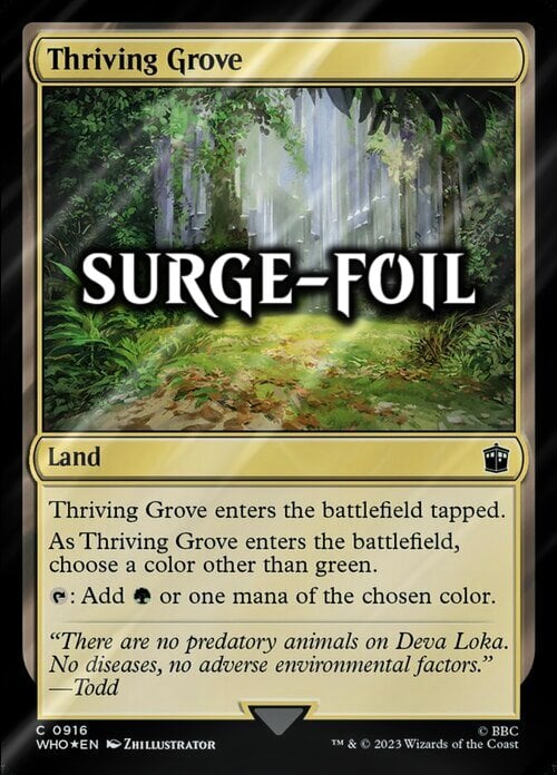 Boschetto Florido Card Front