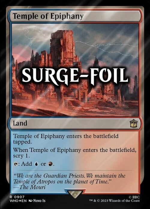 Temple of Epiphany Card Front