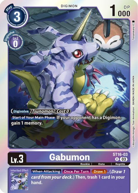 Gabumon Card Front