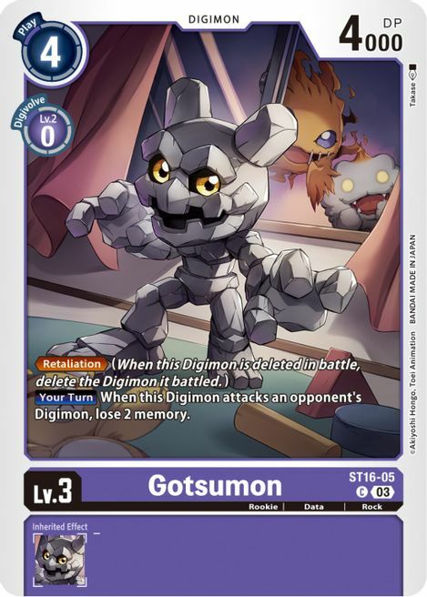 Gotsumon Card Front