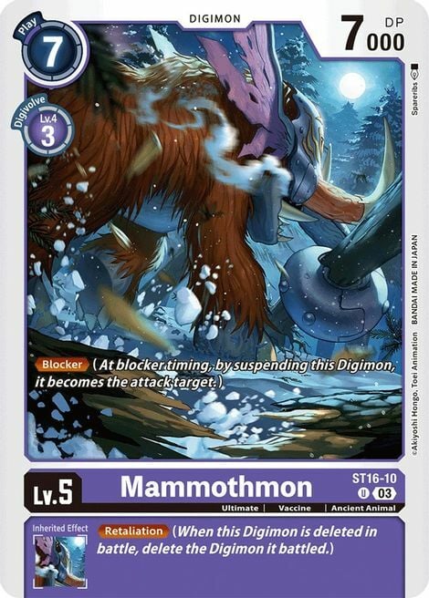 Mammothmon Card Front