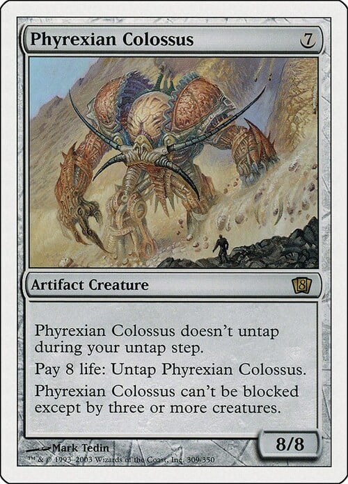 Colosso di Phyrexia Card Front