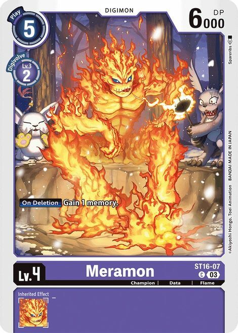 Meramon Card Front