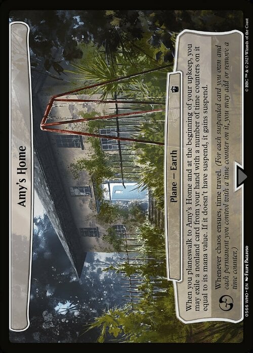 Amy's Home Card Front