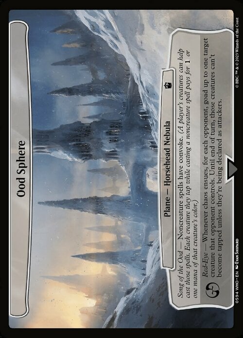 Ood Sphere Card Front