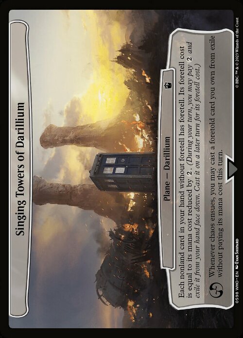 Singing Towers of Darillium Card Front