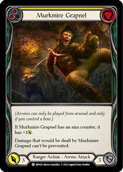 Murkmire Grapnel - Yellow Card Front