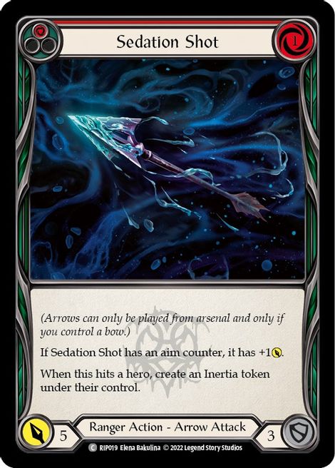 Red Riptide Sedation Shot - Red Riptide Blitz Deck | Flesh and Blood | CardTrader