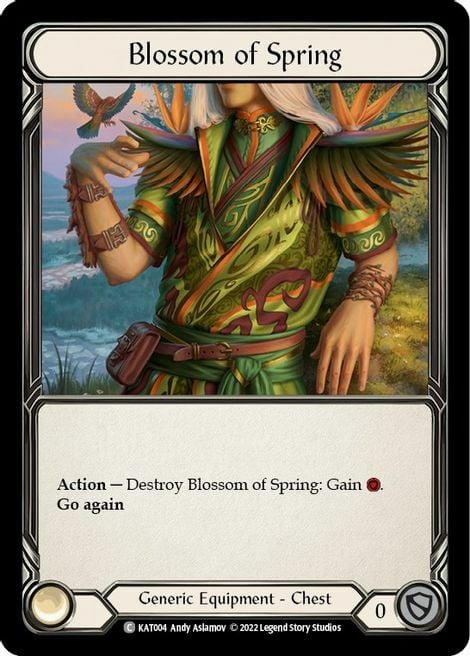 Blossom of Spring Card Front