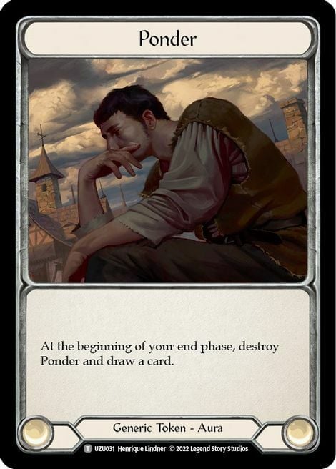 Ponder Card Front