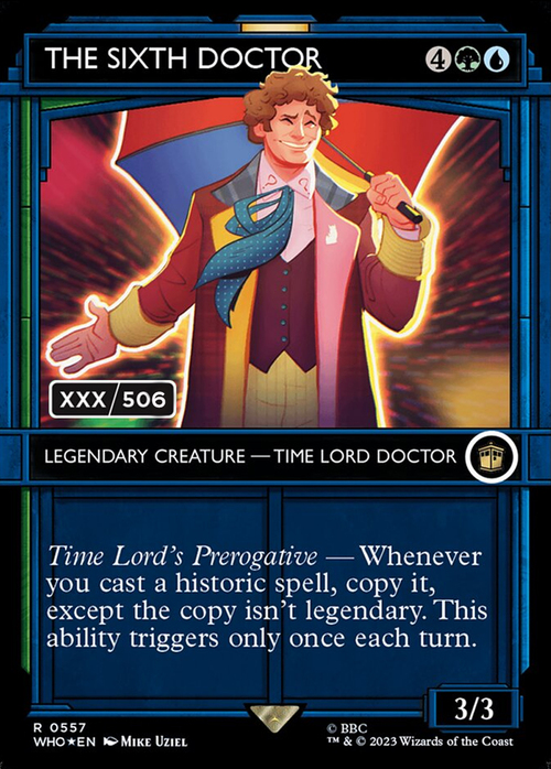 The Sixth Doctor Frente