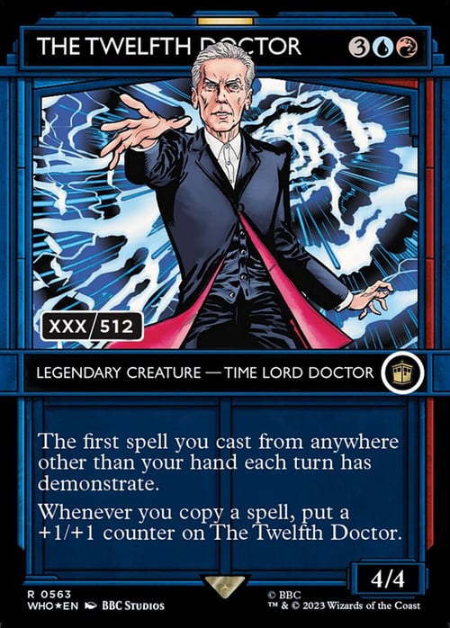 The Twelfth Doctor Card Front