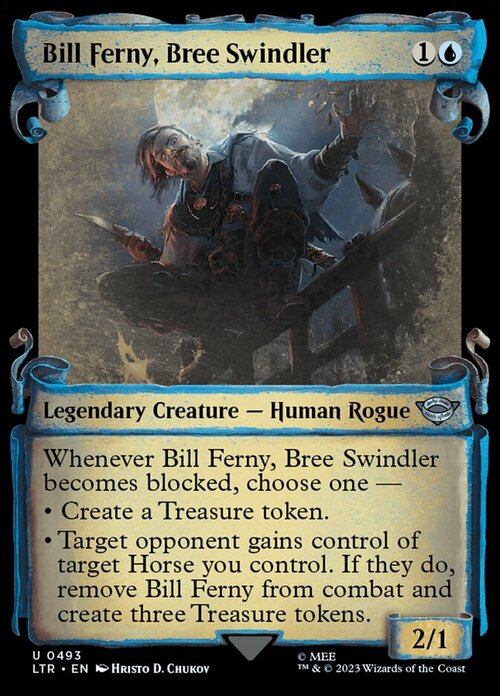 Bill Ferny, Bree Swindler Card Front