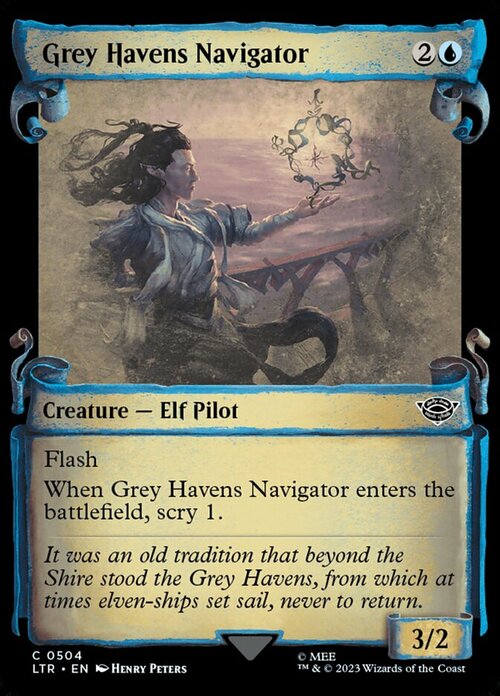 Grey Havens Navigator Card Front