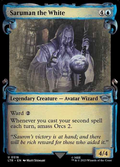 Saruman il Bianco Card Front