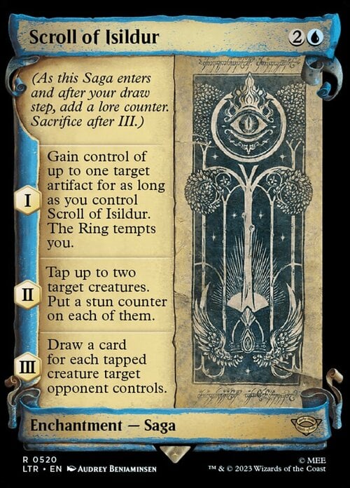 Pergamena di Isildur Card Front