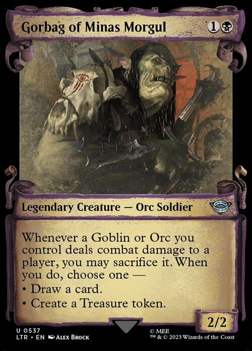 Gorbag di Minas Morgul Card Front