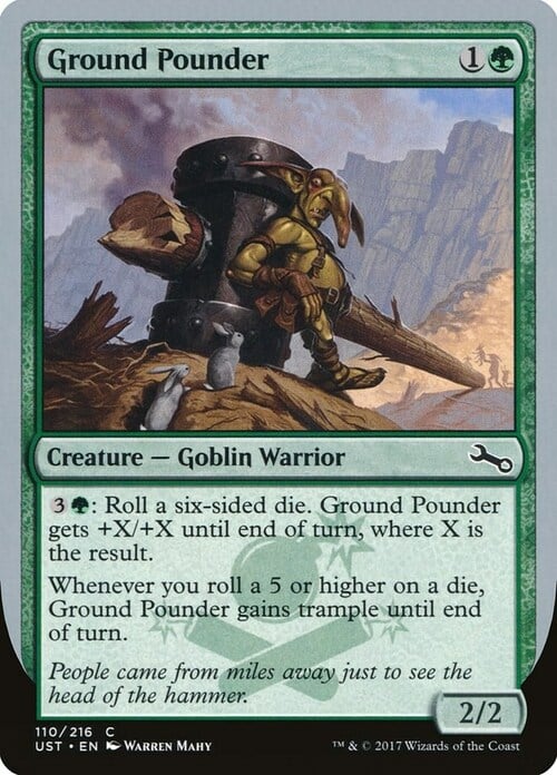 Ground Pounder Card Front