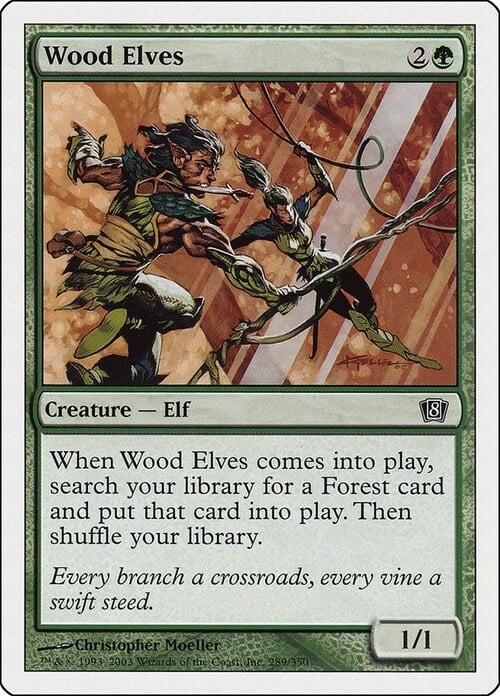 Wood Elves Card Front