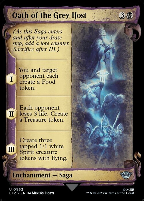 Oath of the Grey Host Card Front