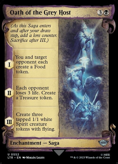 Oath of the Grey Host Card Front