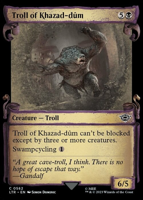 Troll of Khazad-dûm Card Front