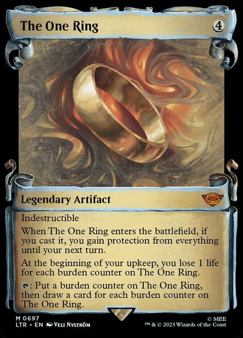 The One Ring Card Front