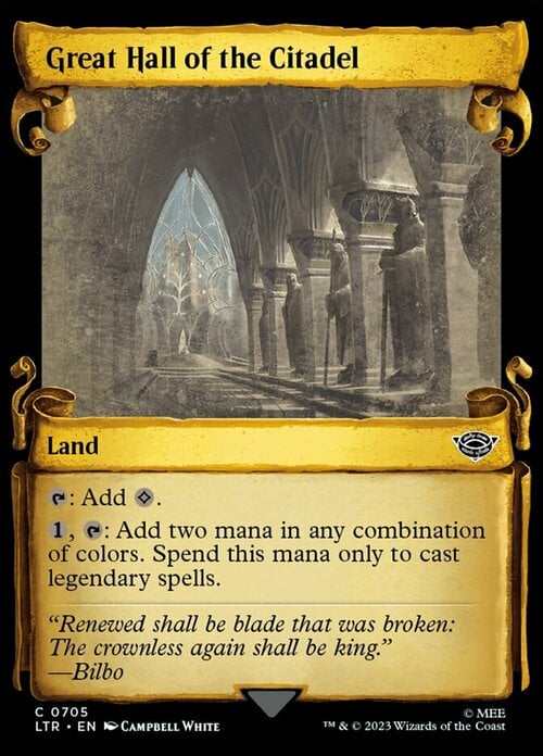 Great Hall of the Citadel Card Front