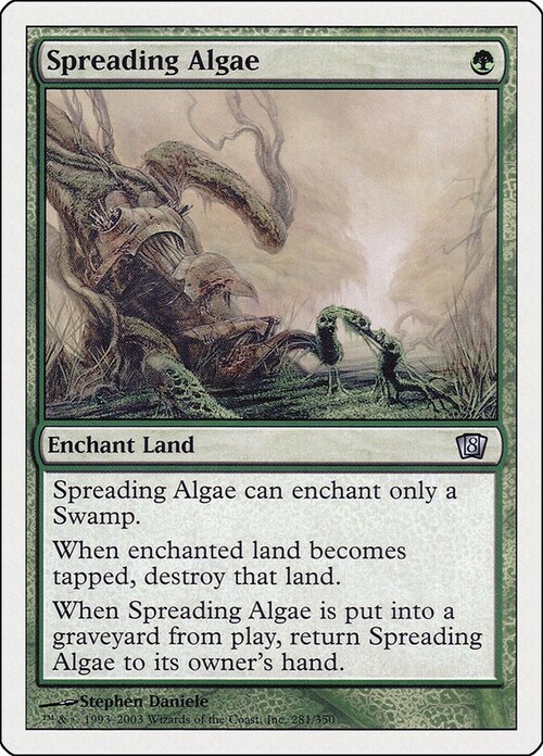 Spreading Algae Card Front