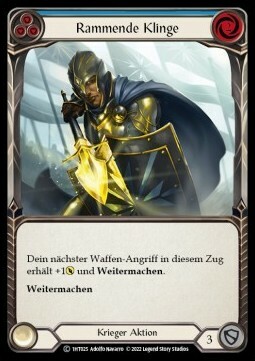 Driving Blade (Blue) Card Front