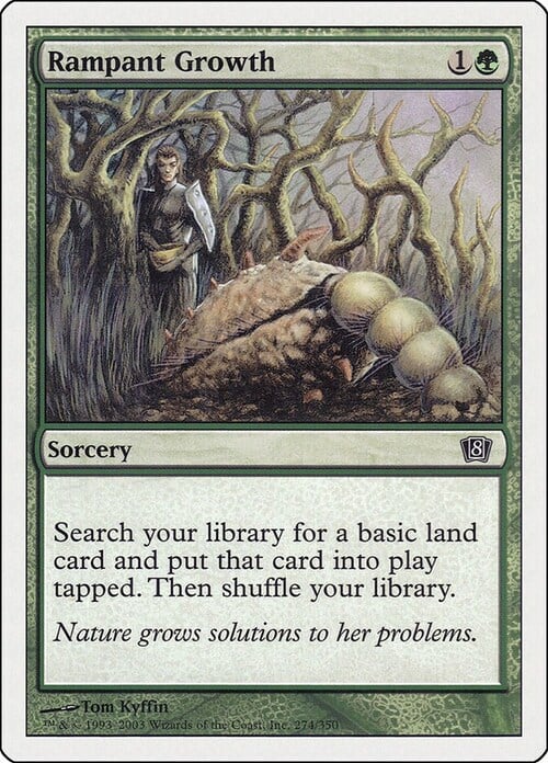 Rampant Growth Card Front