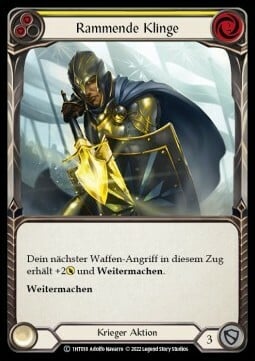 Driving Blade (Yellow) Card Front