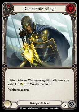 Driving Blade (Red) Card Front