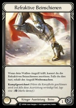 Refraction Bolters Card Front