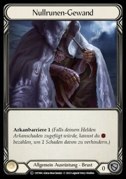 Nullrune Robe Card Front
